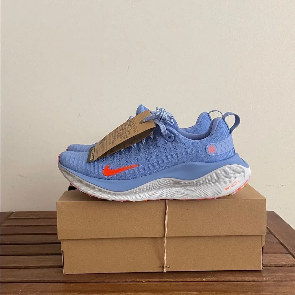 Nike InfinityRN 4 Blue/Orange US Women Size 7.5/UK 5/EU 38.5(DR2670-403)MSRP$150